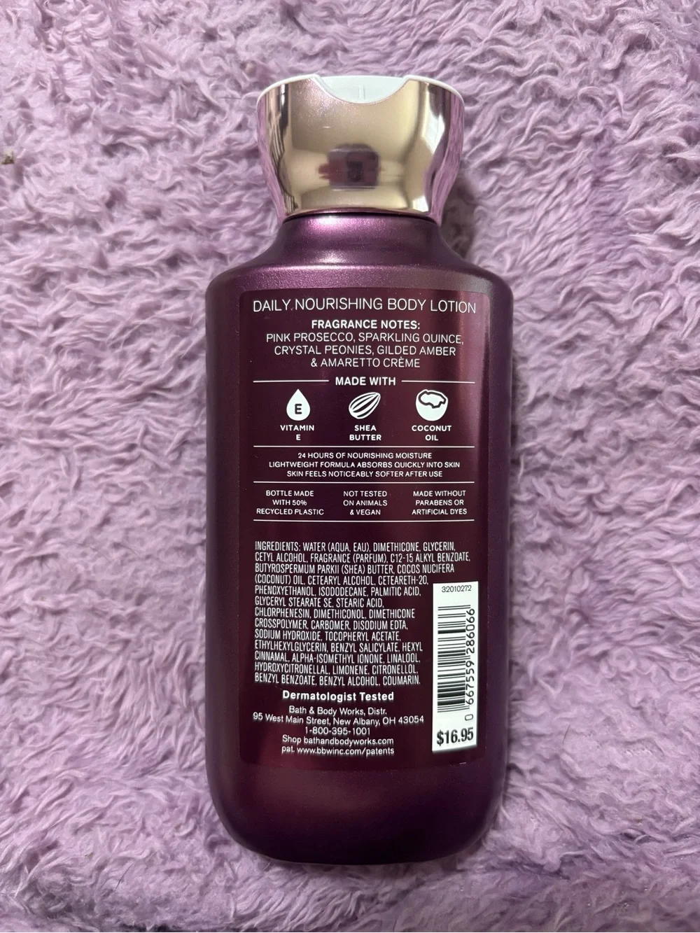 Bath & Body Works rich purple